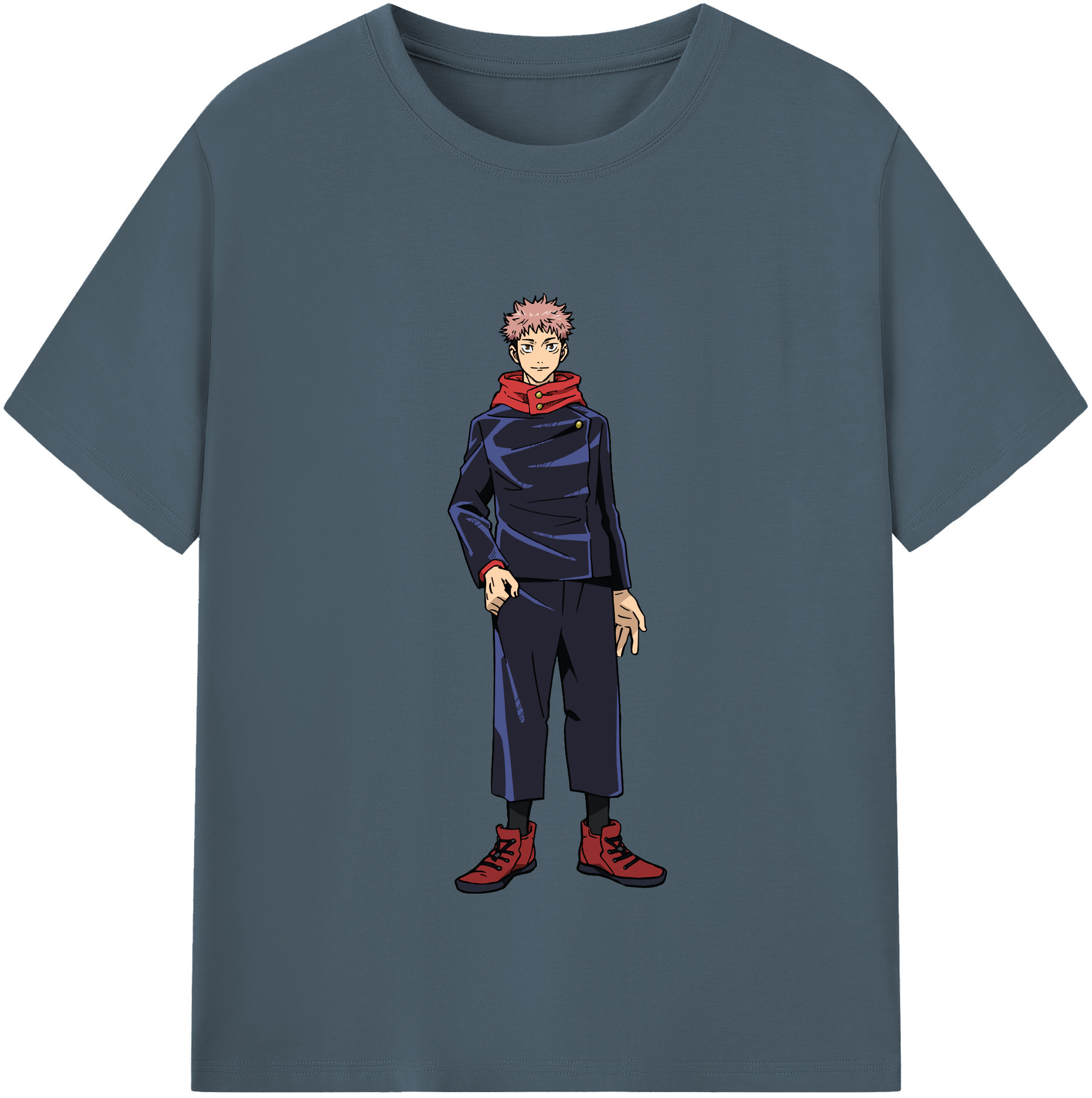 （画像用） 呪術廻戦 Jujutsu Kaisen 綿100％半袖Tシャツ（フロントプリント）